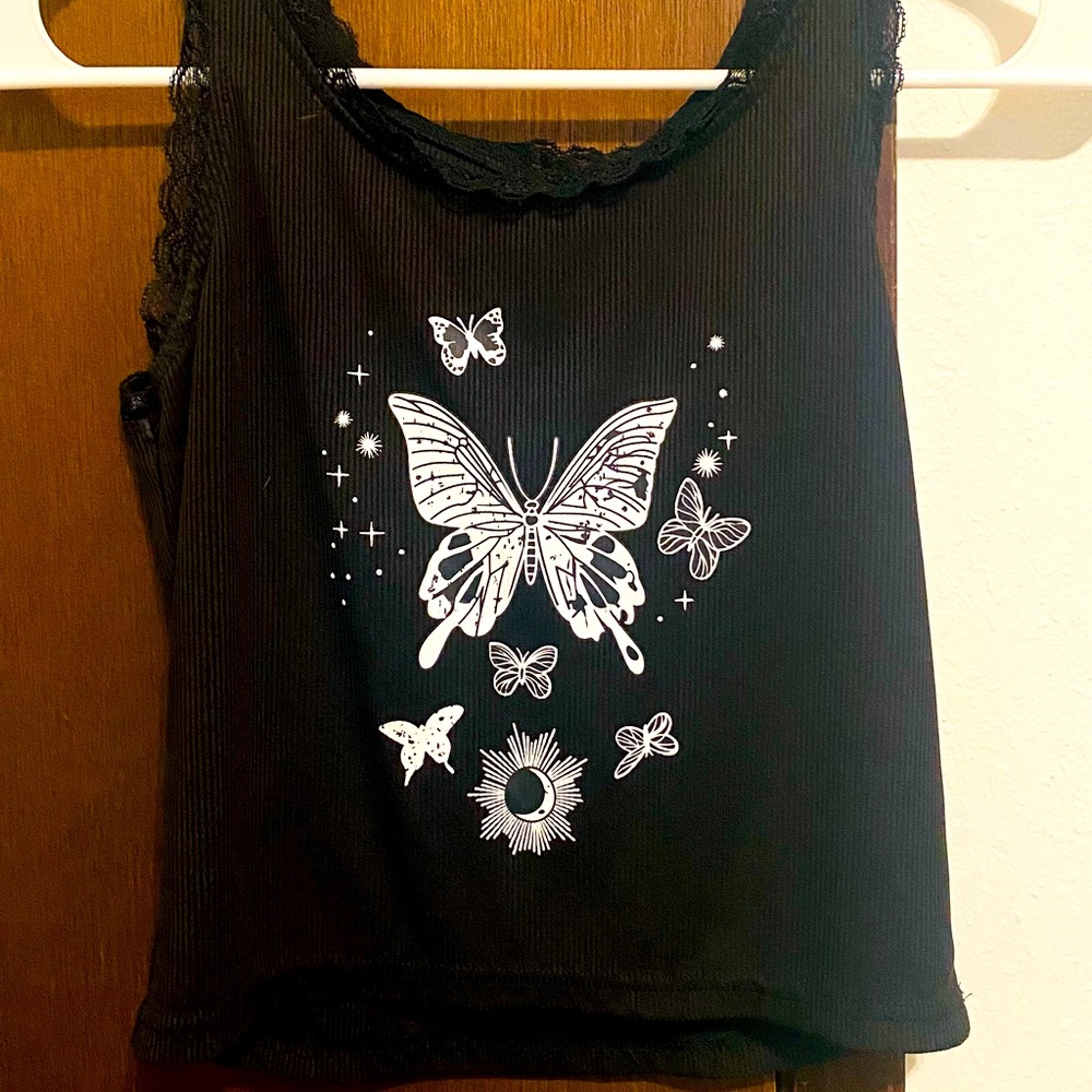 Butterfly tank top